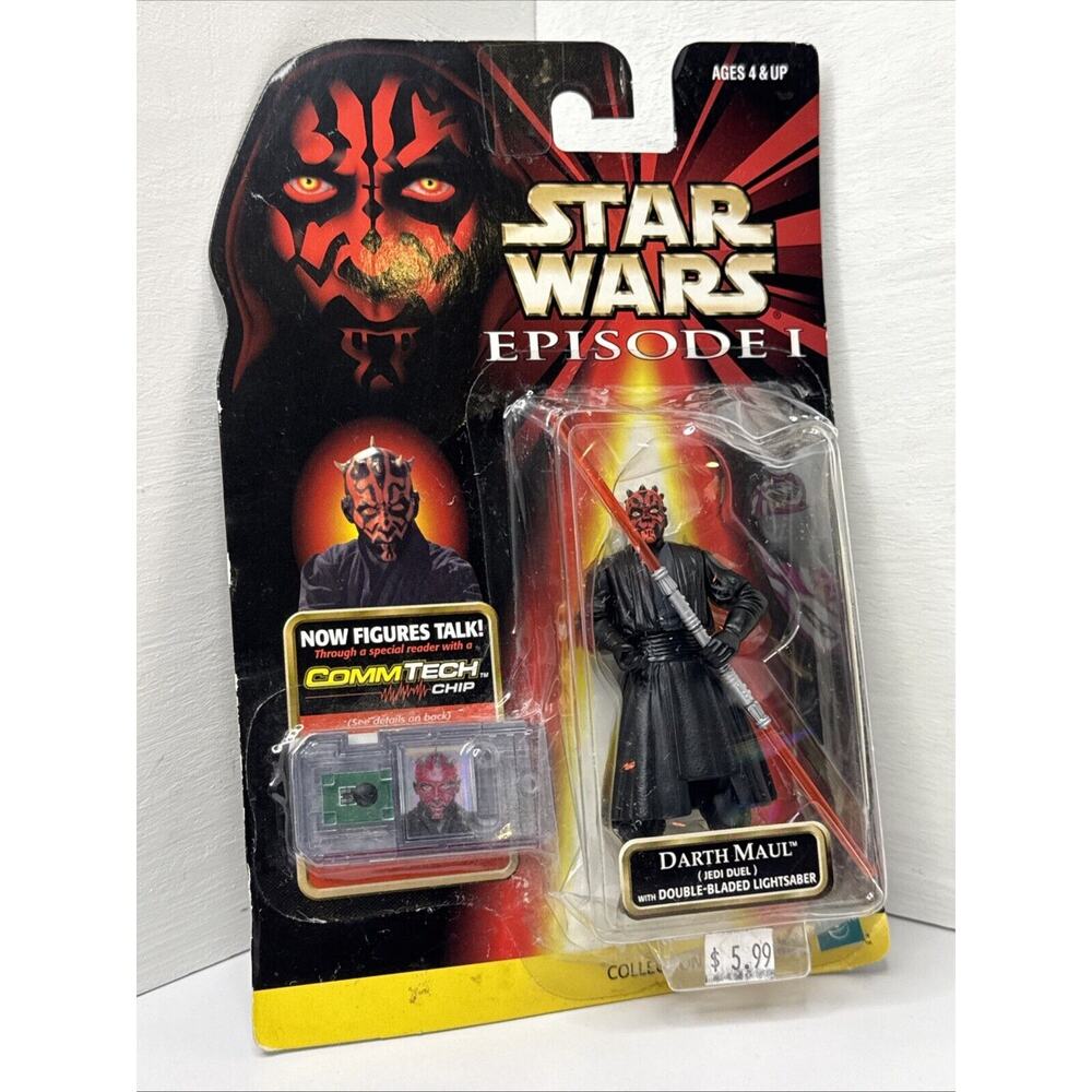 Star Wars Episode 1 TPM Darth Maul MOC 1998 Hasbro